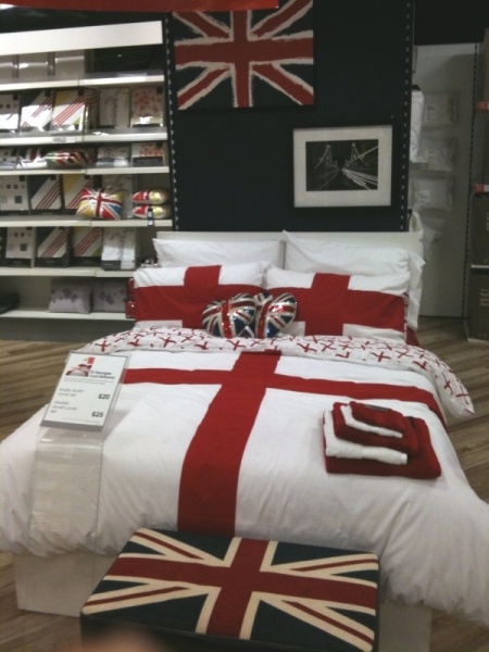 Patriotic bed linen